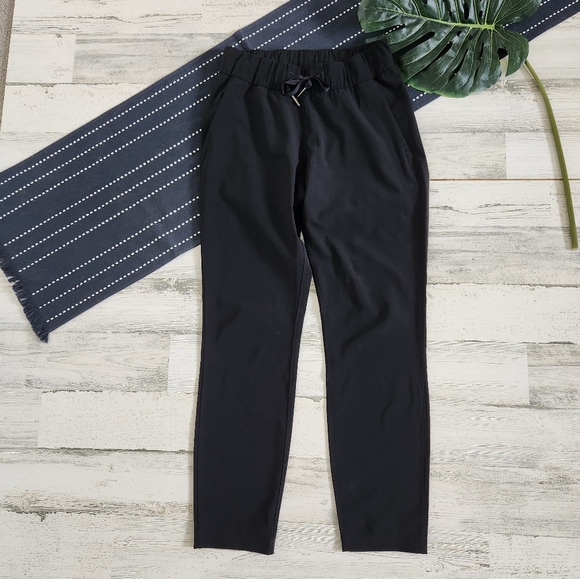 Lululemon On The Fly Pant Woven Black Size 2 - Picture 7 of 8